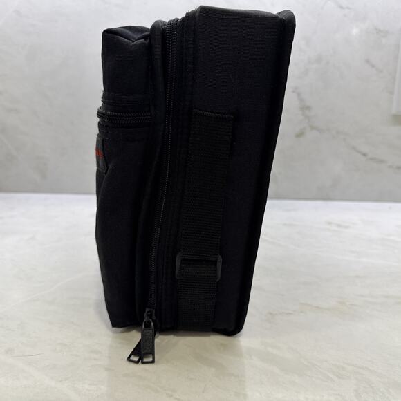 80's Vintage Cassette Tape Tote Case Holds 60 Tapes! Nylon w/ Strap *STARITE* - Picture 3 of 8